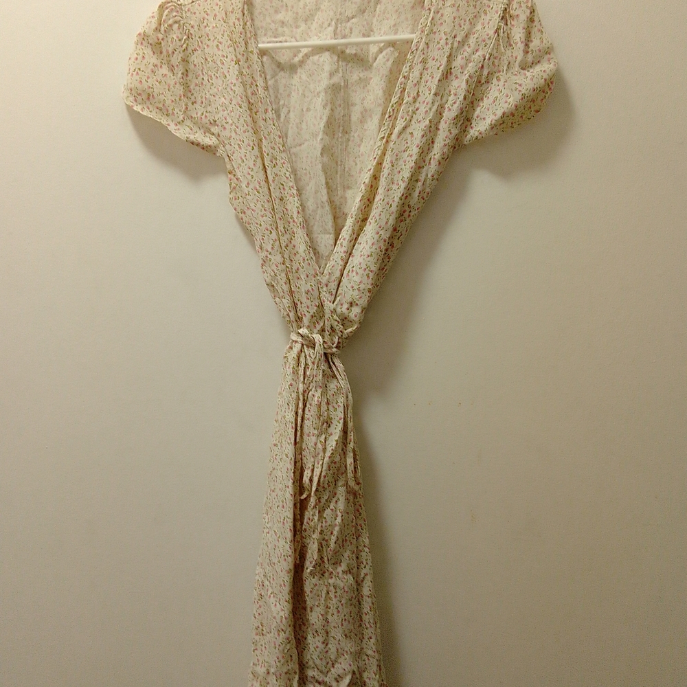 Brandy Melville Beige Floral Dress